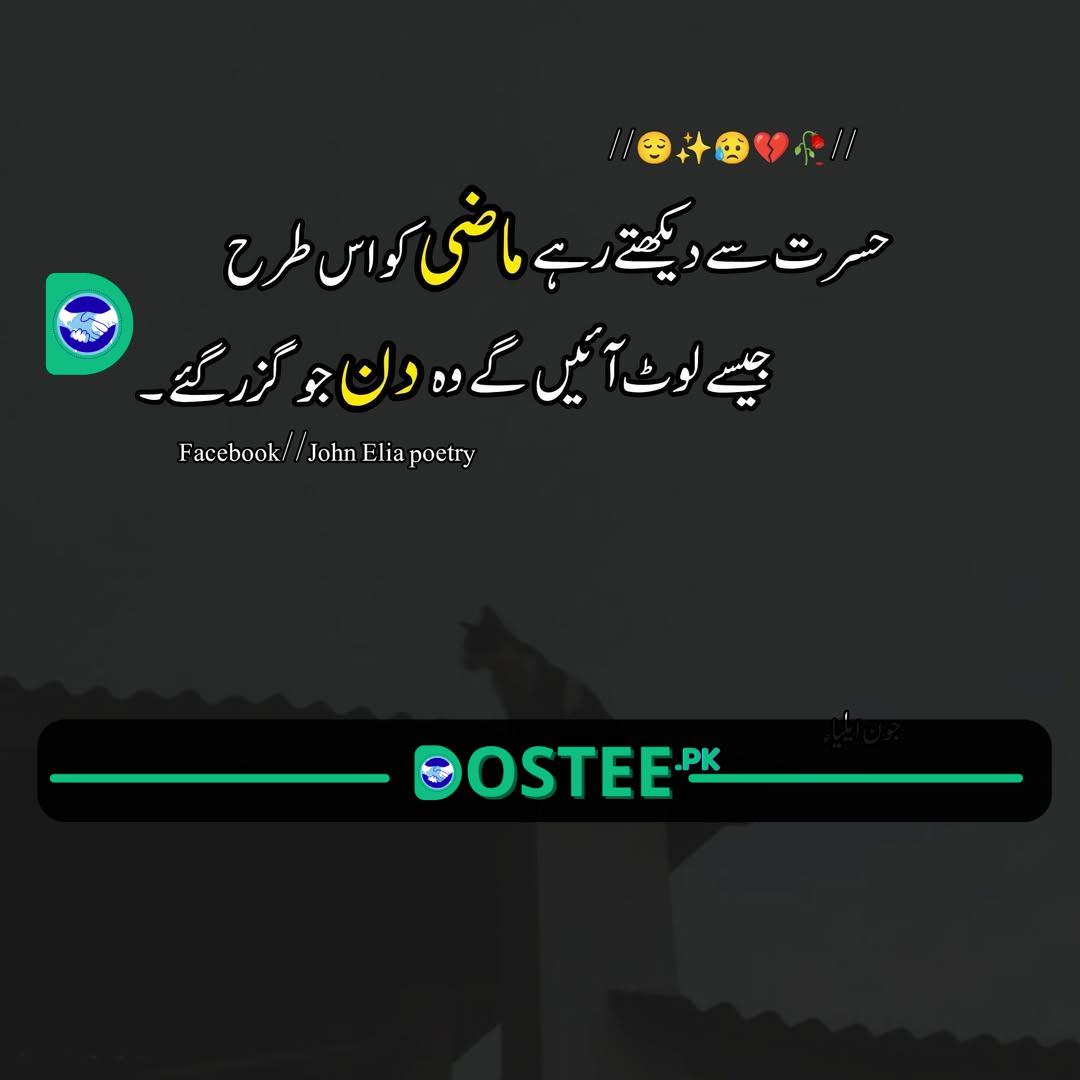 Wo Din jo Guzar gye
#urdu #urdupoetry #shayari #urdushayari #lines #sadlines #…